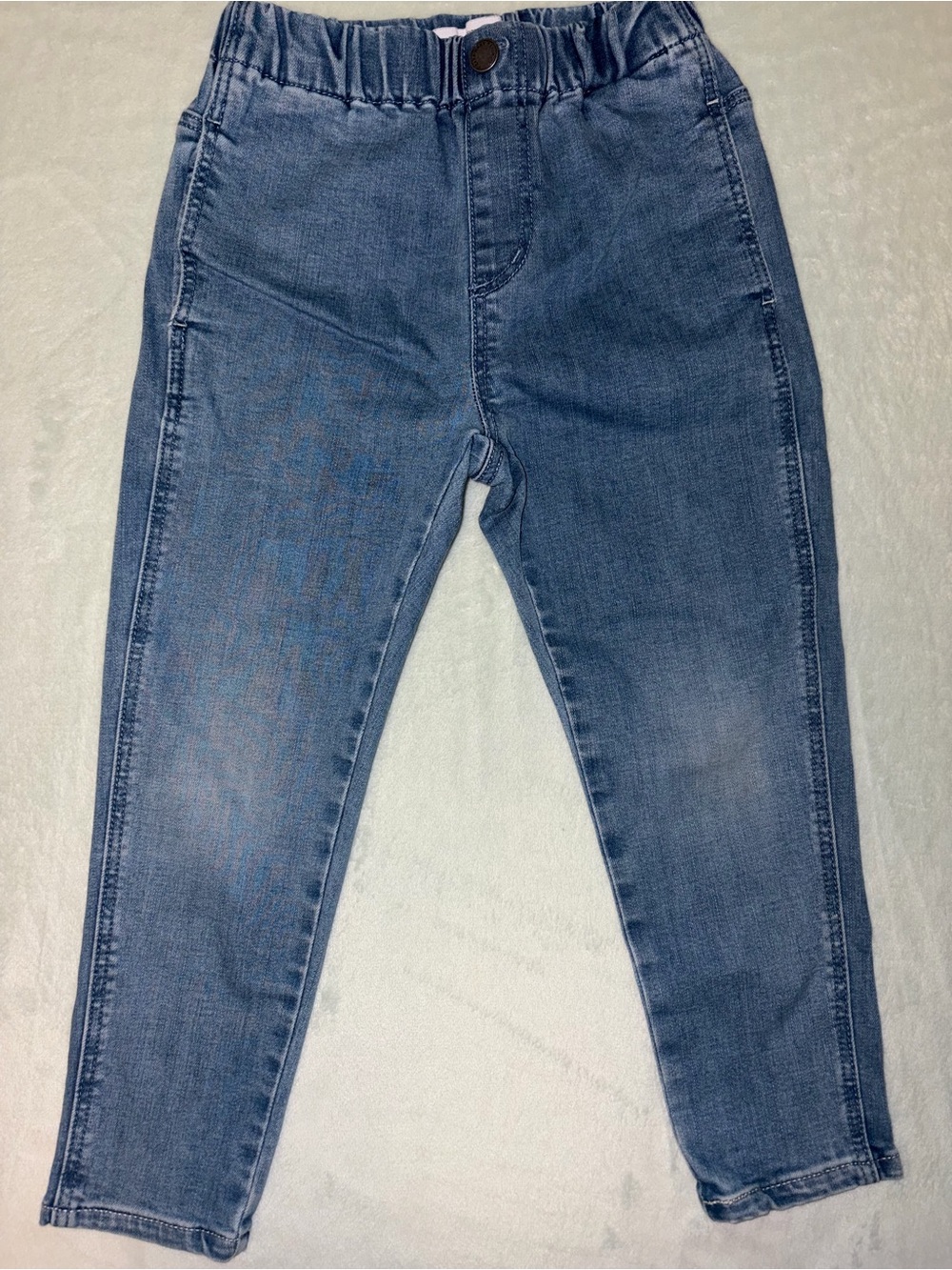Zara Kids Slim Straight Blue Denim Jeans